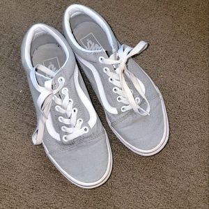 Grey Vans Used Like New